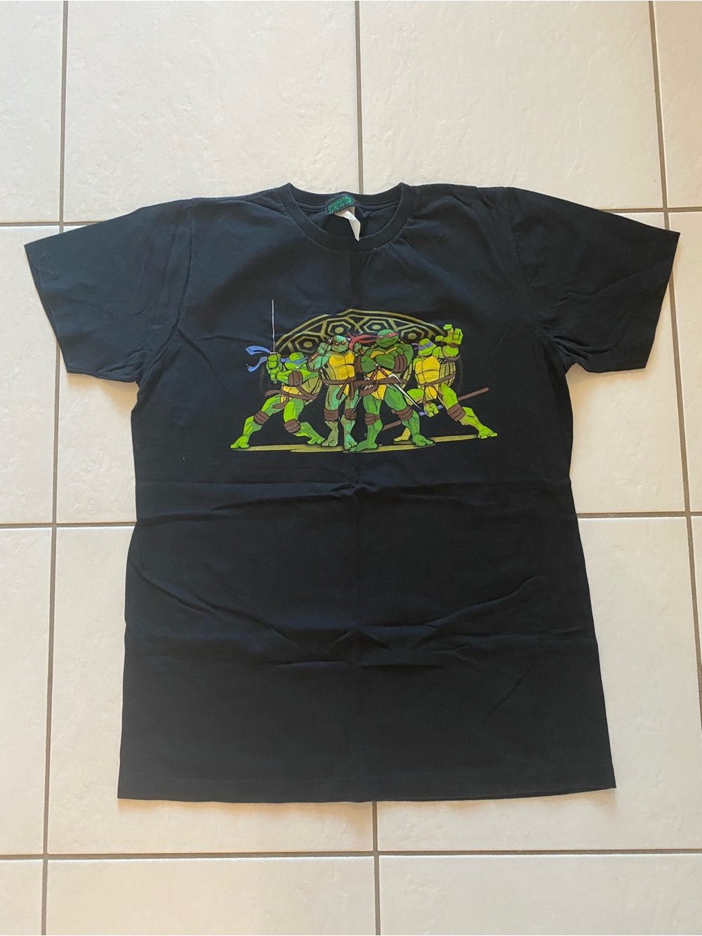 2003 Teenage Mutant Ninja Turtles Black Graphic Tee